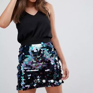 NWT ASOS Sequin Party Dress. Size 10.